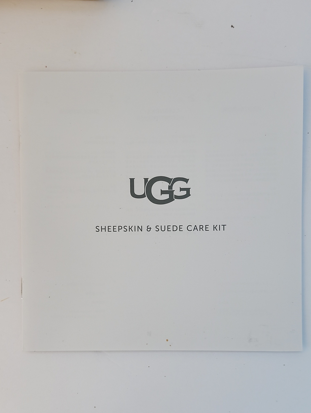 NWT UGG SHEEPSKIN & SUEDE CARE KIT - Picture 11 of 12